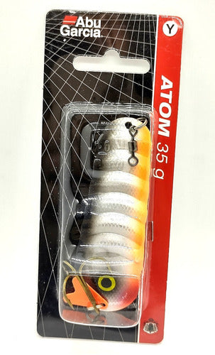 Abu Garcia Atom 35 Grams Silver/Orange 0