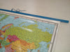 Emblemas Argentinos South America Blank Wall Map Laminated with Wooden Rods 2