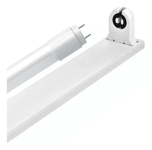 Macroled Pack 10 Liston C/ Tubo Led 18W 1.2 Mts Equiv 36W-40W 0