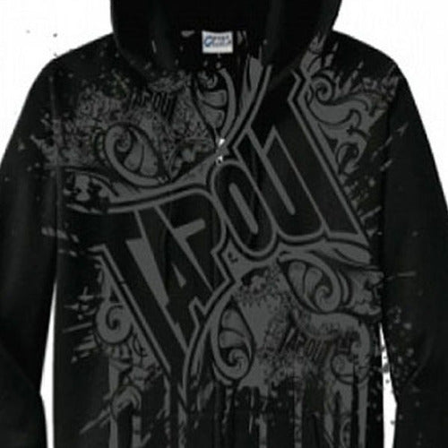 TapouT Knocked Out Zipup Black - Size XL 2