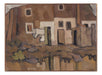 Rafael Barradas - Paisaje De Cornellá - Lámina 45x30 Cm 0