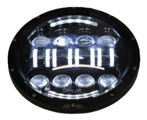 Luxled by Kobo Lighting Optica Faro Led 7 PuLG Wrangler Jeep Willy F100 4 Funciones 3