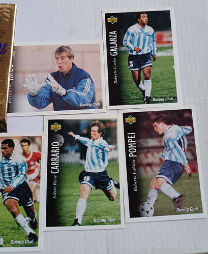 Tarjetas Coleccionables Futbol 95 Upper Deck Racing 1