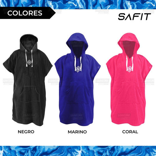 Safit Poncho Changing Towel for Kids - Surf, Swimming, Beach 6