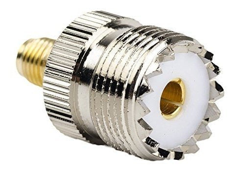 Shengda Communications SMA Male to PL259 Female Adapter Connector for Yaesu, Woxun 1