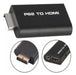 Generic PS2 to HDMI Converter Adapter with Auxiliary Output 1