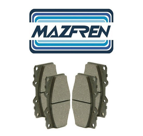 Mazfren Front Brake Pads for Lada Samara - Set of 4 0