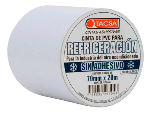 Tacsa Refrigeration Tape Without Adhesive 70 Mm X 20 Mts 0