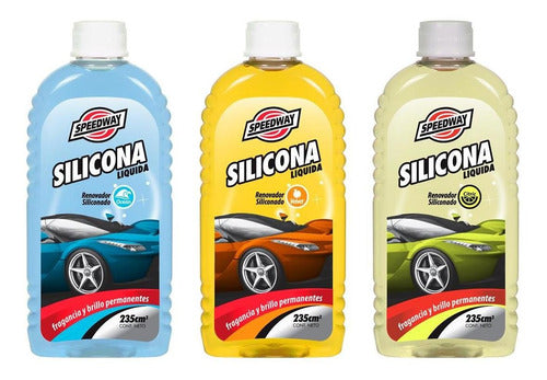 Speedway Liquid Silicone for Cars x 235cc Assorted x 12 Units 1