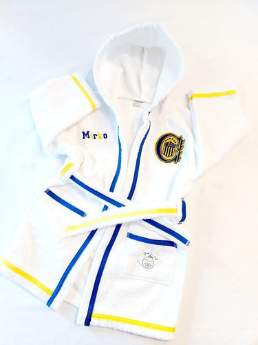 Personalized Hooded Bathrobe for One and Two Years Rosario 6