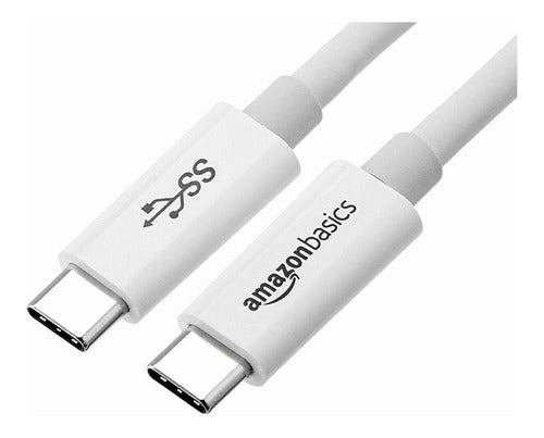 Amazonbasics - cable Usb Tipo C A Usb Tipo C 3.1 gen1 - 6 0