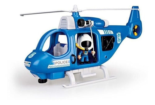 Pinypon Action Helicopter with Lights, Figure and Accessories 14782 Edu 3