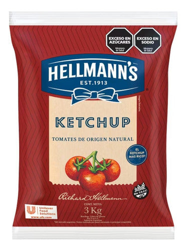 Ketchup Hellmanns  3kg 0