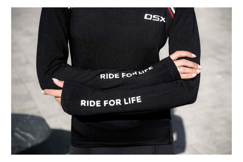 Women's Cycling Thermal T-Shirt OSX Pongee Bike Club 4