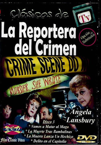 Dvd- La Reportera Del Crimen- Clasico Tv Disco3 -4 Episodios 0