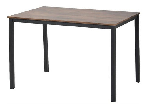 Industrial Wood and Iron Table 120x70 with Free Shipping 0