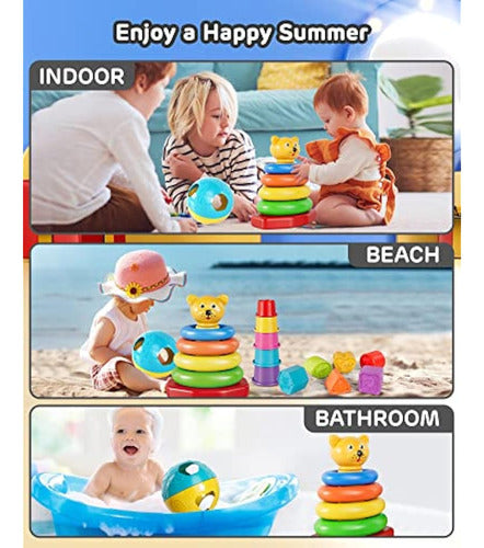 Dy-go - 3 In 1 Bath Activity Play Set 4