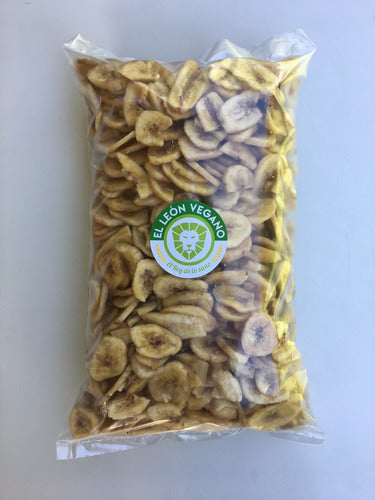 El León Vegano Banana Chips X 500g 1