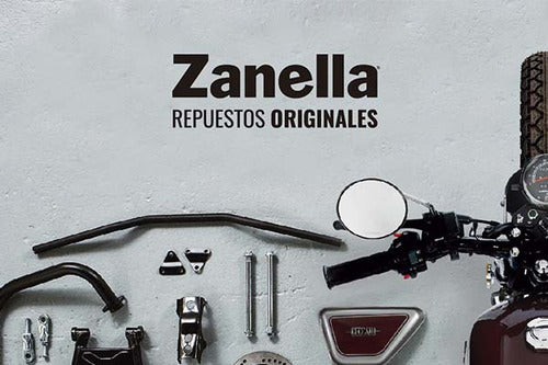 Zanella Tapa Lateral Derecha Rojo ZB 110D (1ra Serie Pro) 6