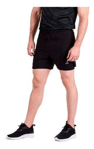 Topper Short Topper Running Hombre Wv Mns 2 En 1 Negro Cli 0