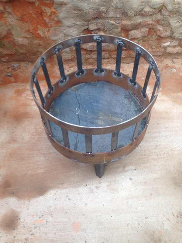 Braseros Fogón Firepit Modelo Romano 50 Cm Deco Jardin 1