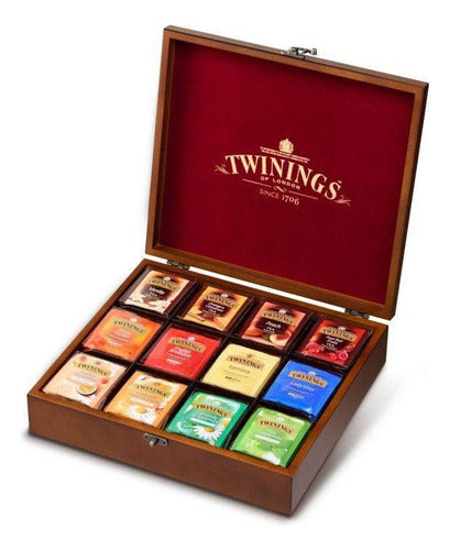 Té Twinings Caja De Madera Con 60 Saquitos 4