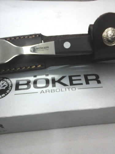 Böker Arbolito FC 5704 Leather Set of Cutlery 1