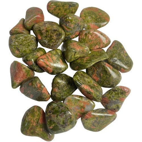 Genuine Unakite Gemstone N2 Polished by Monte Kurama 0