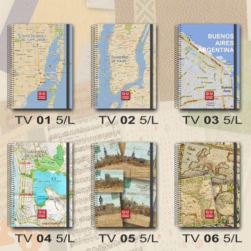 Cuaderno De Viajes A5 Tapa Dura 6