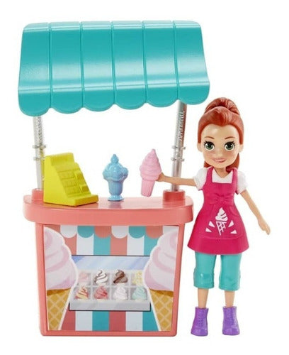 Polly Pocket Ice Cream Stand Lila by Mattel 3