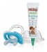 Nuby Todo Gel Natural De Denticion Con Mordedor Gumeez Combo 0