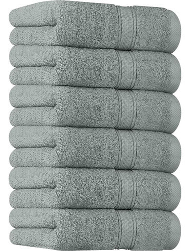 Utopia Towels 6 Pack Premium Hand Towels Set, (16 x 28 Inches) 0