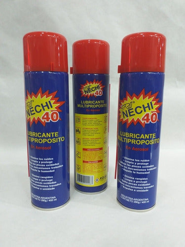 Tri Nechi 40 Aerosol Lubricant 400ml x 12 Units 0