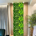 Expreso Polar Artificial Vertical Garden Panel with Ferns and Flowers - Set of 10 3