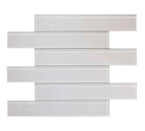 Misiones Deco Malla Glass Brick Blanco 30x30 Vidrio 0