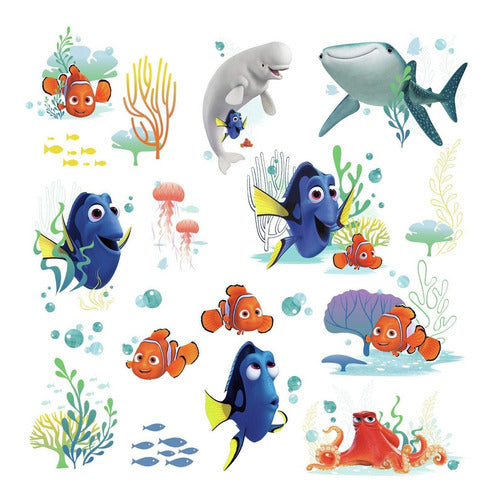 Vinilo Decorativo Pared [1gkhqdpc] Dory Nemo 2