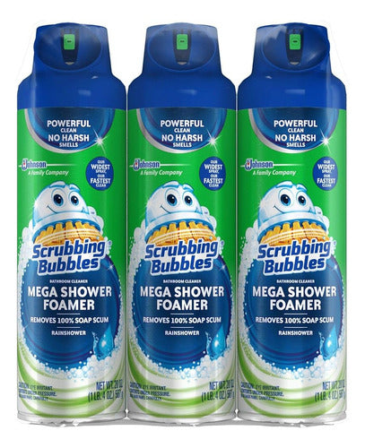 Scrubbing Bubbles Mega Foaming Shower Bath Cleaner 0