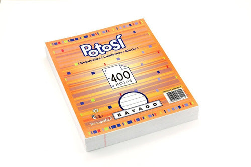 Potosi School Replacement N3 Family Pack X 400 Sheets 0