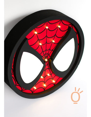 Polyluz Spiderman Con Luz Para Decoración 2