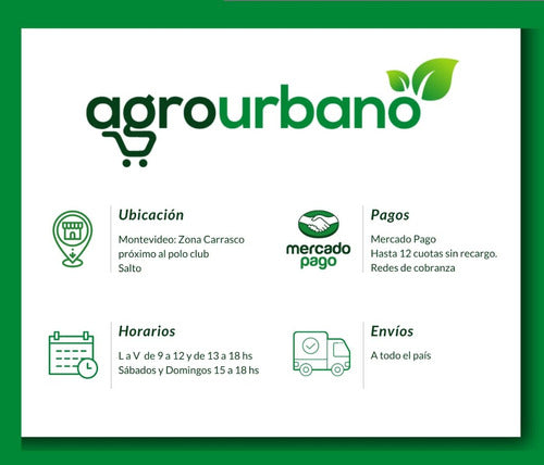 Agrourbano Fosfato Monoamónico Fertilizante Hidrosoluble Alta Pureza 5k 1