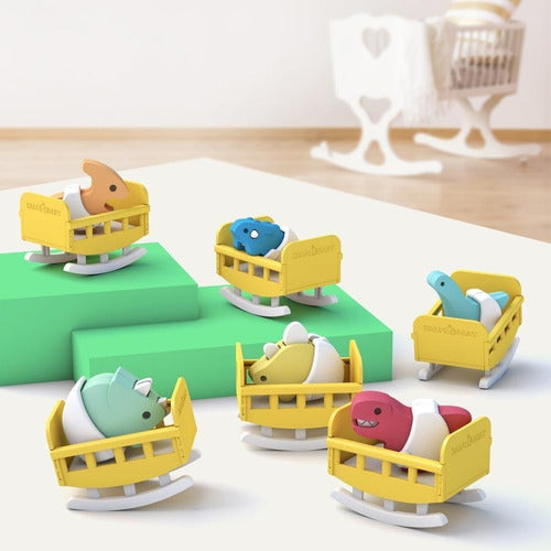 Magnetic Baby Snap-Together Toy 9cm - Half Toys Playset 10