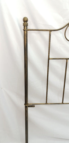 Forged Iron Headboard for Queen Size Bed Opus Model 8