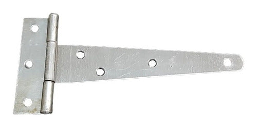 Molino Import T-Type Hinge Polished Iron 3" 76mm X 10 Unid 2