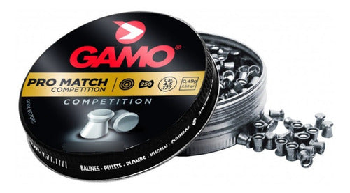 Combo Gamo Pro Match 4.5mm Pellets X250 - 6 Tins 1500 Shots 0