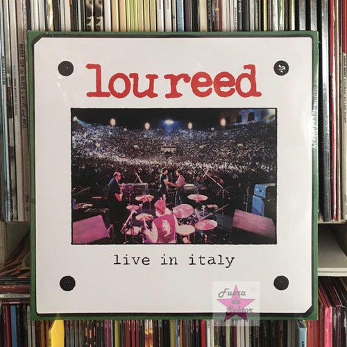 Lou Reed Vinilo Live In Italy 2 Lps Eu Import 0