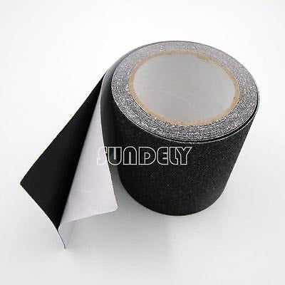 High Grip Anti Slip Tape - 4m Black Non-Slip Floor Adhesive 1