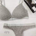 Sexy Lali 1073 Soft Triangle Set with Morley Base and Thong 6