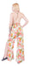 Melmar Long Palazzo Floral Print Jumpsuit with Open Back 6