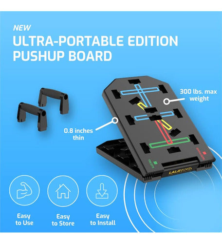 LALAHIGH Push Up Board, New 18-in-1 Push Up Bar 4