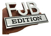 EED 2 Large FJB Edition 3D Car Emblem, Letter A 1